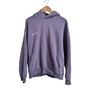 Pangaia‎ Women's Purple Organic Cotton Recycled Hoodie Oversized Sweatshirt L